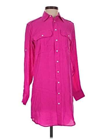 Polo by Ralph Lauren 3/4 Sleeve Silk Top (view 1)