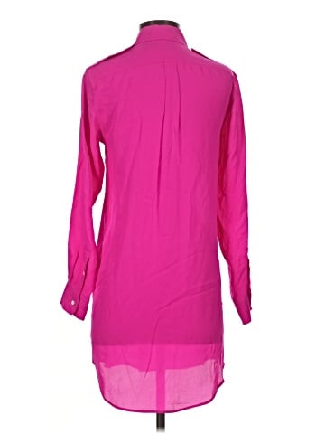 Polo by Ralph Lauren 3/4 Sleeve Silk Top (view 2)