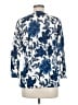 Talbots Floral Blue Pullover Sweater Size M - photo 2