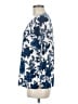 Talbots Floral Blue Pullover Sweater Size M - photo 5