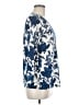 Talbots Floral Blue Pullover Sweater Size M - photo 4
