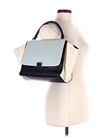Céline Leather Satchel (view 2)