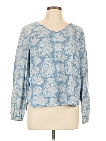 Faded Glory Long Sleeve Blouse (view 1)