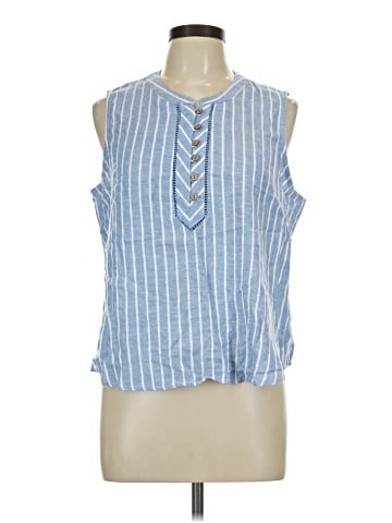 Land' n Sea Sleeveless Blouse (view 1)