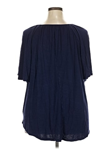 Lane Bryant Short Sleeve Blouse (view 2)