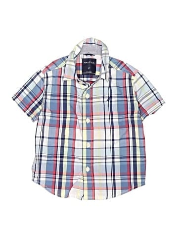 Nautica Short Sleeve Button-Down Shirt (view 1)