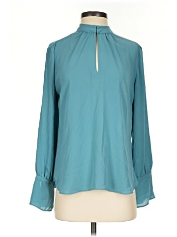Ann Taylor Factory Long Sleeve Blouse (view 1)