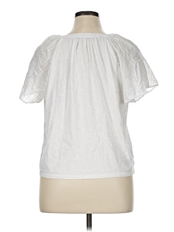 Ann Taylor LOFT Short Sleeve Blouse (view 2)