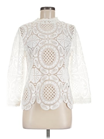 James Coviello 3/4 Sleeve Blouse (view 1)