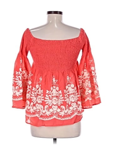Flying Tomato 3/4 Sleeve Blouse (view 2)