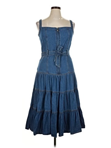 Aqua Casual Dress (view 1)