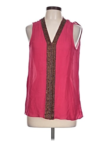 Parker Sleeveless Silk Top (view 1)