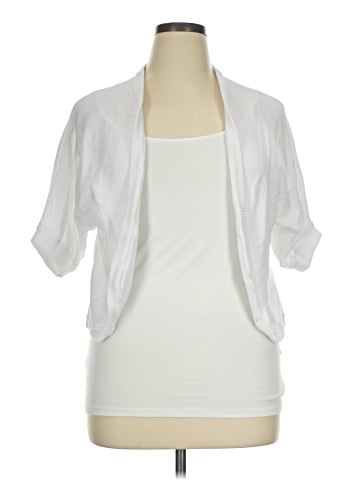Woman Within Cardigan (view 1)