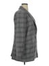 Open Edit Checkered-gingham Gray Blazer Size XL - photo 4
