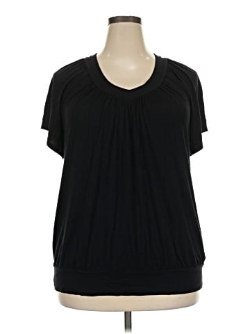 JM Collection Short Sleeve Top (view 1)