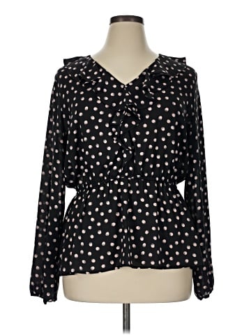 Elle Long Sleeve Blouse (view 1)