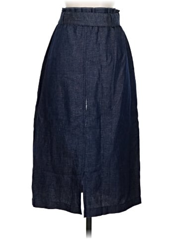 Amour Vert Denim Skirt (view 2)