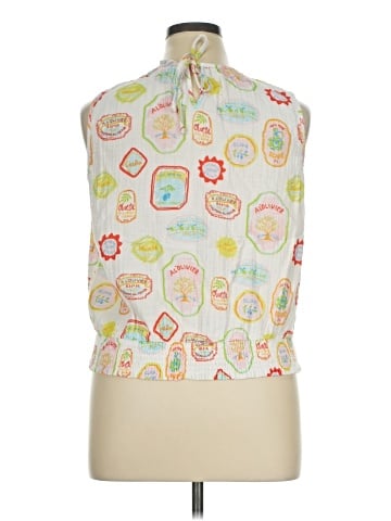 Market and Spruce Sleeveless Blouse (view 2)