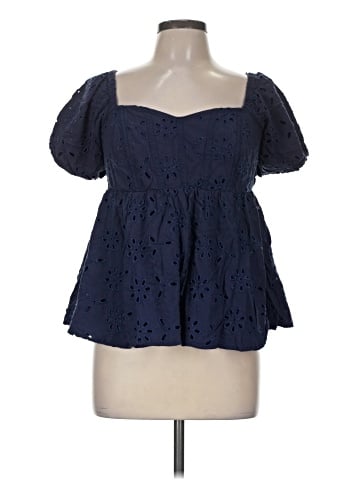 Torrid Short Sleeve Blouse (view 1)