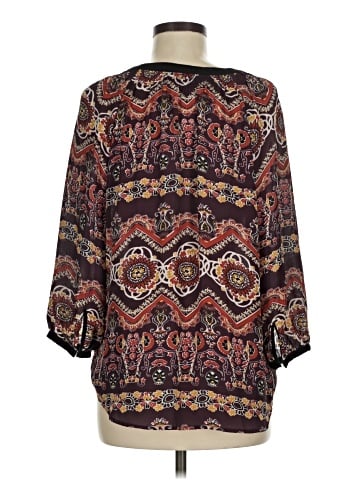 Valerie Stevens Long Sleeve Henley (view 2)