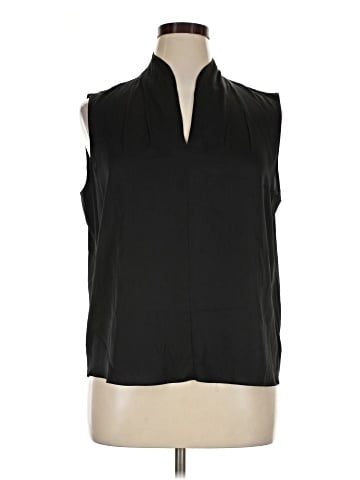 Elie Tahari Sleeveless Silk Top (view 1)