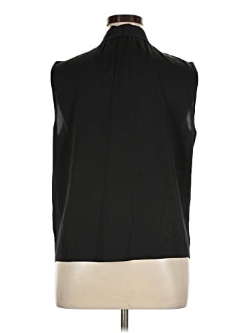 Elie Tahari Sleeveless Silk Top (view 2)