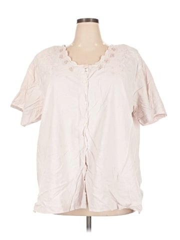 Club Z Collection Short Sleeve Blouse (view 1)