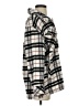 Kensie 100% Polyester Plaid Ivory Jacket Size S - photo 4