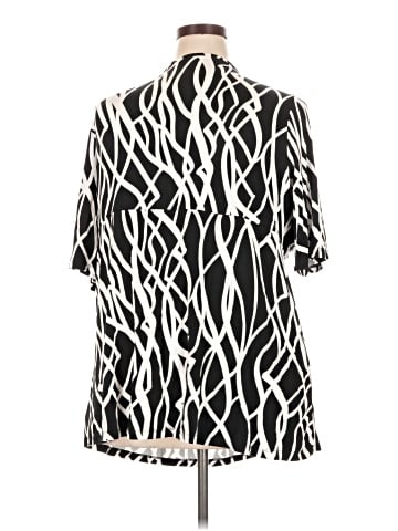 Jessica London Short Sleeve Blouse (view 2)