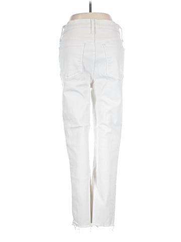 Madewell The Perfect Vintage Jean in Tile White: Raw-Hem Edition (view 2)