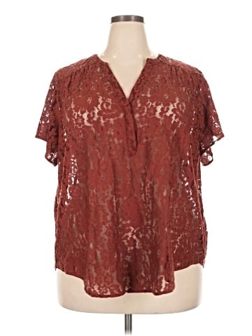 Torrid Short Sleeve Blouse (view 1)