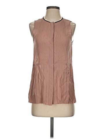 Theory Sleeveless Silk Top (view 1)