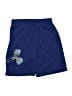 Under Armour 100% Polyester Graphic Blue Athletic Shorts Size 6 - photo 1
