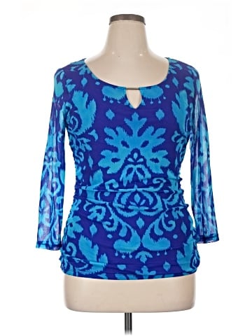 INC International Concepts 3/4 Sleeve Blouse (view 1)