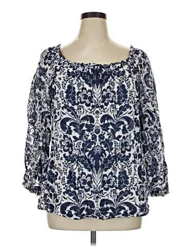 Talbots 3/4 Sleeve Blouse (view 1)