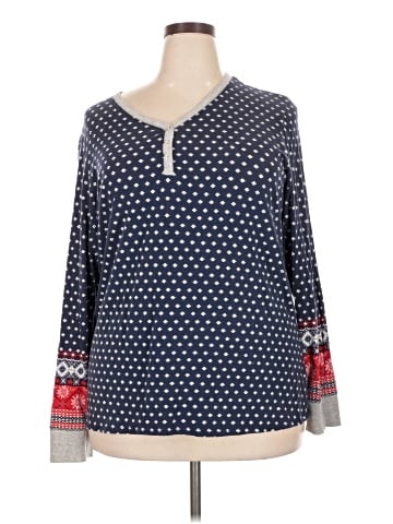 Cuddl Duds Long Sleeve Blouse (view 1)