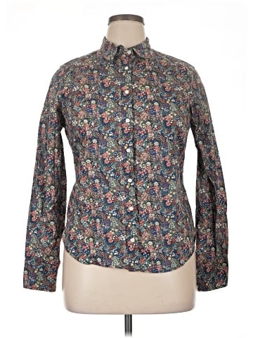 Liberty Art Fabrics for J.Crew Long Sleeve Button-Down Shirt (view 1)