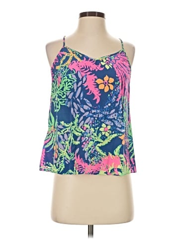 Lilly Pulitzer Sleeveless Silk Top (view 1)