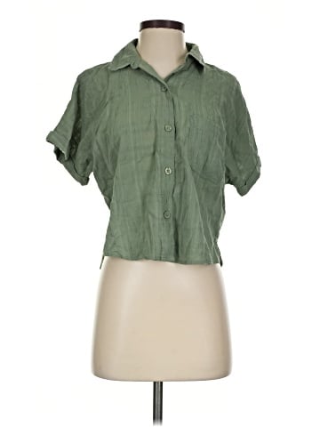 Aeropostale Short Sleeve Blouse (view 1)