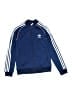 Adidas 100% Polyester Blue Track Jacket Size M (kids) - photo 1