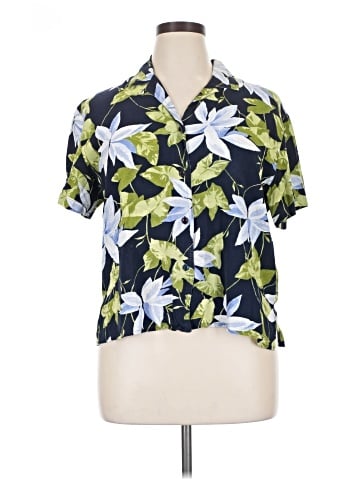 Liz Claiborne Short Sleeve Blouse (view 1)