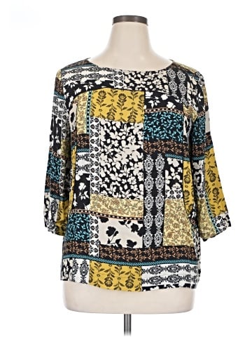 J.Jill 3/4 Sleeve Blouse (view 1)
