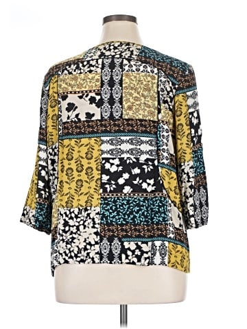 J.Jill 3/4 Sleeve Blouse (view 2)