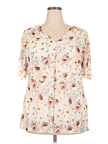 By Design Short Sleeve Blouse (view 1)