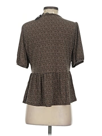 Adrianna Papell Short Sleeve Blouse (view 2)