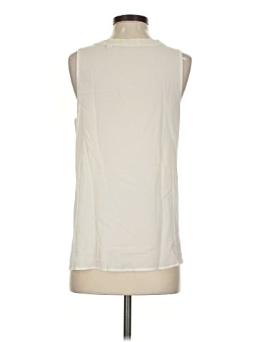Vince. Sleeveless Silk Top (view 2)