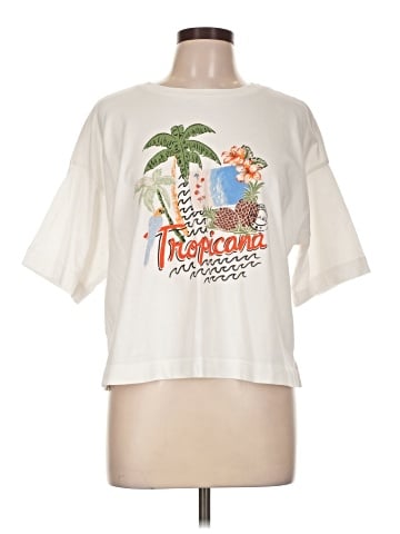 Ann Taylor LOFT Short Sleeve T-Shirt (view 1)