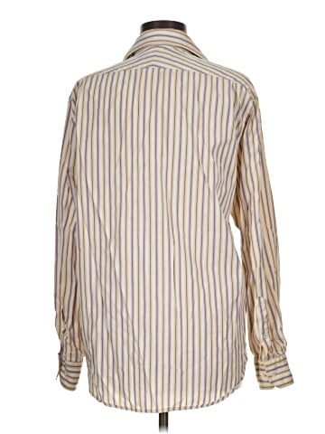 Express Design Studio Long Sleeve Button-Down Shirt (view 2)