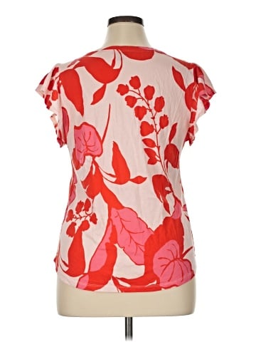 Ann Taylor Factory Short Sleeve Blouse (view 2)