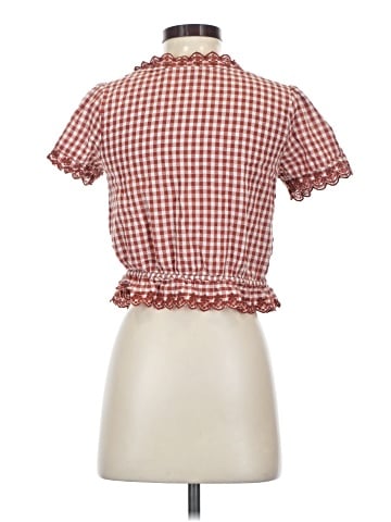 American Eagle Outfitters Short Sleeve Blouse (view 2)